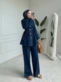 Noura Denim Set