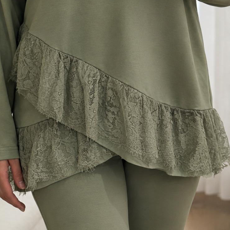 Sage Lace Oysho Set